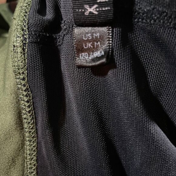 Free People Never Better Synergy Bra Womens Medium NO PADS Olive Green Yoga Gym - Picture 3 of 8